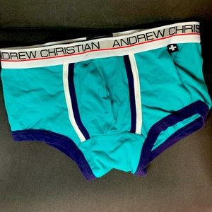 Andrew Christian backless trunks-size M